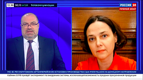 Интервью ВРИО Постпреда Т.Е.Довгаленко телеканалу "Россия-24" в связи с включением Одессы в Список всемирного наследия, находящегося под угрозой 